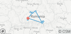  Selbstgeführte Fahrradrundreise in Transsilvanien (12 Tage) - 12 Destinationen 