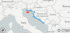  Great tour of Croatia 15 Days, Self-Drive - 13 Destinationen 
