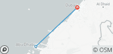  Pintoresco viaje en solitario por Dubái y Abu Dhabi - 3 destinos 