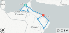  Dubai &amp; Oman - 11 destinations 
