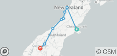  Abenteuerreise Westküste Neuseeland - 8 Destinationen 