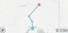  Alaska Winterabenteuer - 4 Destinationen 