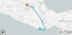  Circuito a Puerto Escondido: disfruta de las maravillas de México desde Mazunte hasta Oaxaca - 6 destinos 