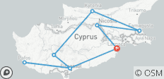  Cyprus – een rondreis op maat – dagelijks vertrek – met privégids – 7 dagen - 9 bestemmingen 