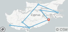  Circuit personnalisé à Chypre, départ quotidien et guide privé - 7 jours - 9 destinations 