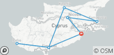  7 Days Customized Cyprus Tour, Daily Start &amp; Private Guide - 8 destinations 