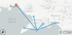  Golfo de Nápoles y Costa Amalfitana: puntos de interés cultural - 13 destinos 