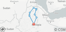  Äthiopien: Höhepunkte im Norden - 9 Destinationen 