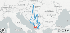  Balkan: Höhepunkte - 18 Destinationen 