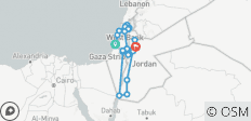  Israel &amp; Jordanien: Höhepunkte - 20 Destinationen 