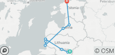  Baltische Staten: indrukken - 9 bestemmingen 