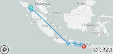  SUMATRA, JAVA Y BALI / INDONESIA: El viaje detallado - 18 destinos 