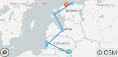  Baltikum: Panorama - 9 Destinationen 