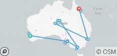  Australië: De gedetailleerde reis - 25 bestemmingen 