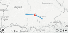  Augsburg, Ulm &amp; Munich City Break - 5 destinations 
