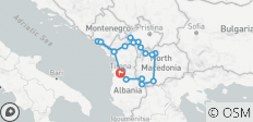  Albanien &amp; Nordmazedonien: Höhepunkte - 20 Destinationen 
