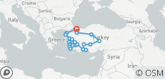  Türkei Rundreise - 21 Tage - 23 Destinationen 