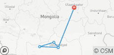  Customized 4-day Mongolia Gobi Desert Tour with Private Guide &amp; Driver - 6 destinations 