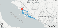  Segelabenteuer Kroatien - 7 Destinationen 
