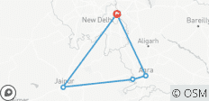  Goldenes Dreieck. Nueva Delhi, Agra y Rajasthán in nur einer Reise - 5 Destinationen 
