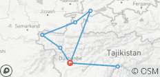  Nord-Tadschikistan mit privatem Reiseführer - 8 Destinationen 