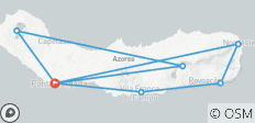  Expérience active de São Miguel - 8 destinations 