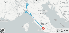  Italy by Rail: Enchanting Cinque Terre 6 Days/5Nights - 5 destinations 