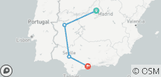  Caceres, Sevilla &amp; Costa del Sol - 4 Destinationen 