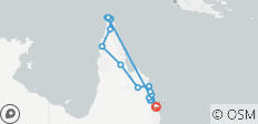  Cooktown und Cape York Cairns Rückfahrt (4WD Richtung Norden) (2023) - 16 Destinationen 