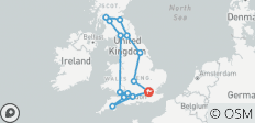  Lo mejor de Gran Bretaña - Grupos reducidos, 11 días - 14 destinos - 14 destinos 