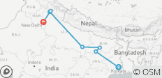  Indien: Von Kalkutta zu heiligen Stätten am Ganges - 7 destinations 