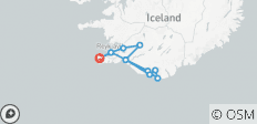  Iceland Northern Lights Adventure - 12 destinations 