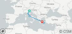  Italy &amp; Greece Duo - 7 destinations 