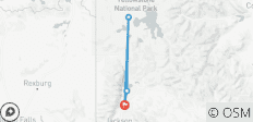  Yellowstone &amp; Grand Tetons - 4 dagen - 4 bestemmingen 