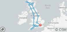  Das Beste aus Großbritannien (Kleingruppenreise) - 11 Tage - 18 Destinationen 