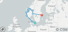 Malerisches Skandinavien und seine Fjorde (Kleingruppe, 14 Tage) - 11 Destinationen 