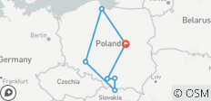  Das Beste aus Polen (Kleingruppe, 11 Tage) - 7 Destinationen 