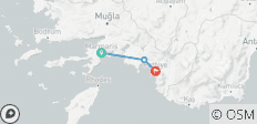  Marmaris to Fethiye Gulet - 3 destinations 