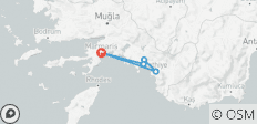  Marmaris to Fethiye Return Gulet - 5 destinations 