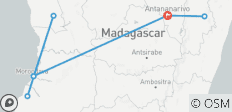  Wunder von Madagaskar - 11 Tage - 8 Destinationen 