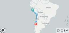  Genussreise Lateinamerika (Start Callao (Lima), Ende Santiago) - 7 Destinationen 