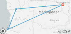  7 Days Best Price Madagascar Family Tour with Baobabs Avenue, Daily Start - 4 destinations 