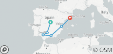 Von Madrid bis Barcelona - 6 Destinationen 