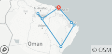  Viaje en grupo de 8 días por el maravilloso Omán - 7 destinos 
