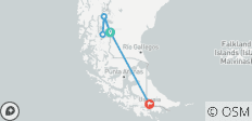  Sud de la Patagonie : El Calafate, El Chalten et Ushuaia - 6 destinations 