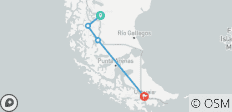  Adventure in Torres del Paine &amp; Ushuaia - GROUP TOUR - 4 destinations 