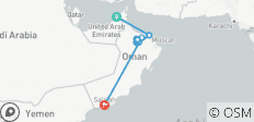  Entdeckungsreise Dubai &amp; Oman - 10 Destinationen 