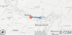  Nepal und Bhutan Rundreise - 9 Tage - 8 Destinationen 