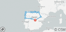  North of Spain &amp; Portugal, 8 days - 14 destinations 