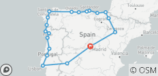  12 jours au nord de l\'Espagne et en Lusitanie - 20 destinations 